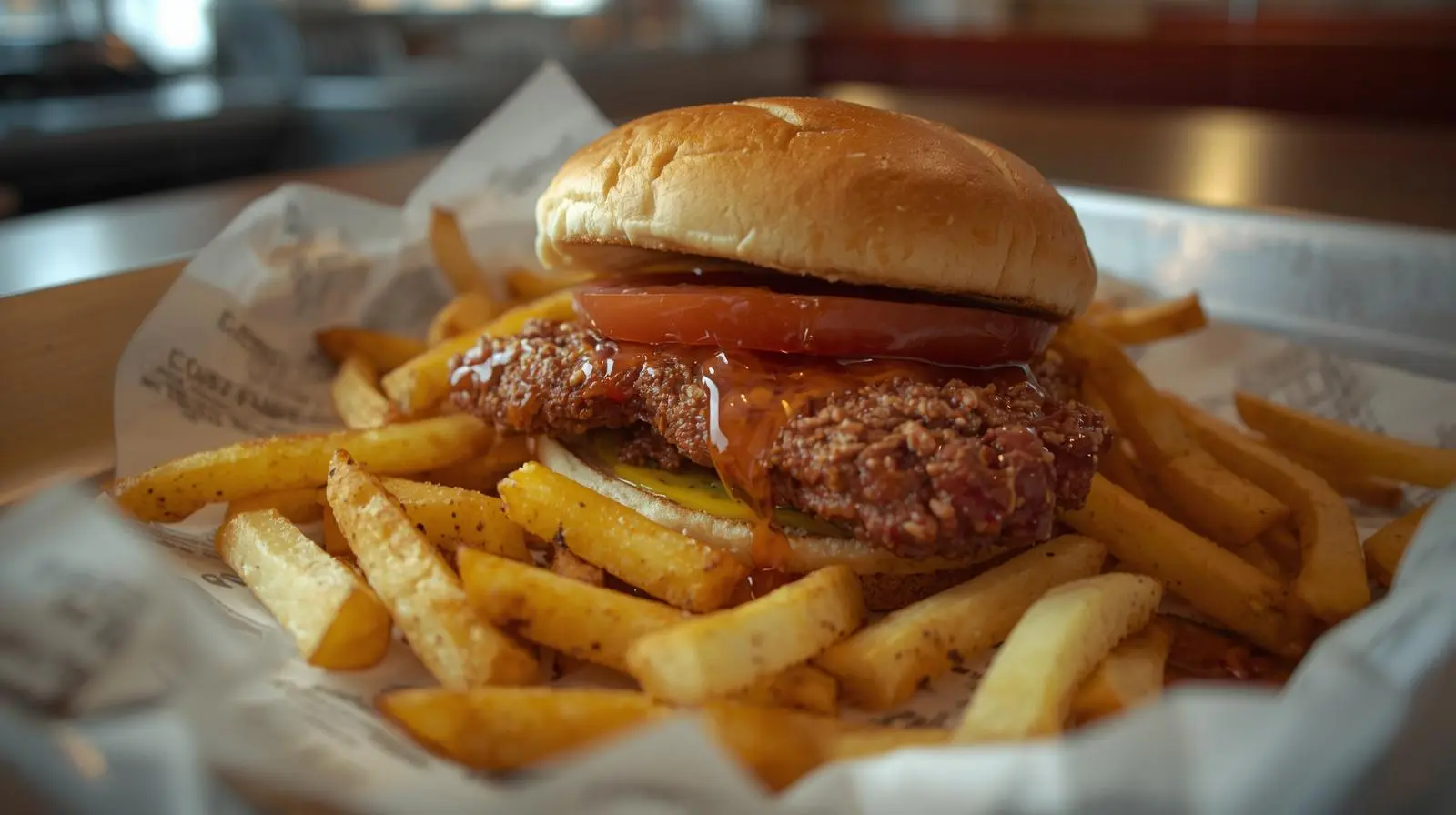 Chicken Burger at Parrilla Inc - Burgers in Camrose, AB