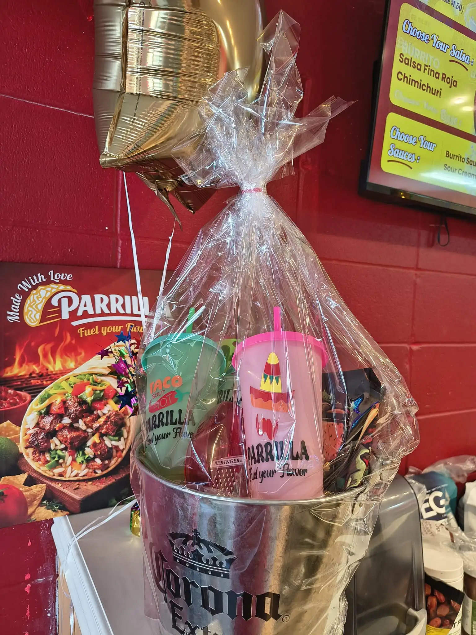 Seating and interior of Parrilla Inc Mexican restaurant in Camrose, AB